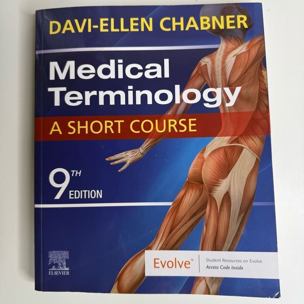 Elsevier Davi-Ellen Chabner Medical Terminology Soft Cover Textbook ISBN: 978032
